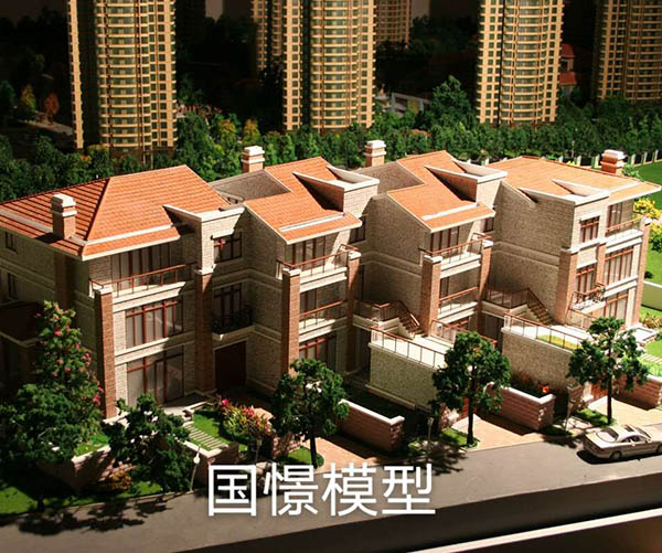 赞皇县建筑模型