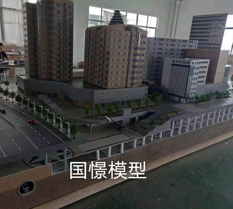 赞皇县建筑模型