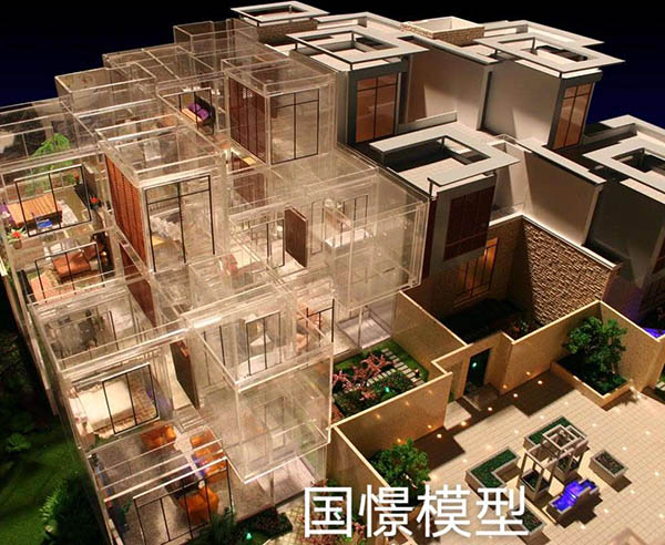 赞皇县建筑模型