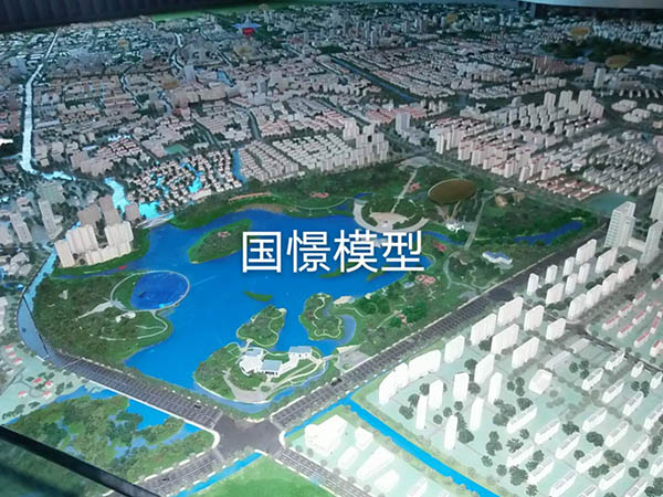 赞皇县建筑模型