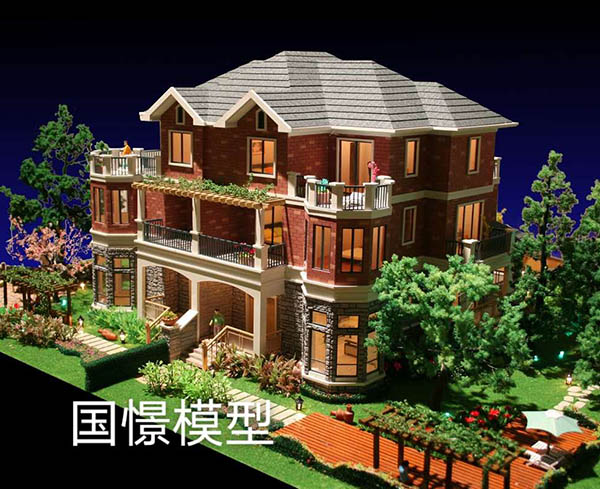 赞皇县建筑模型