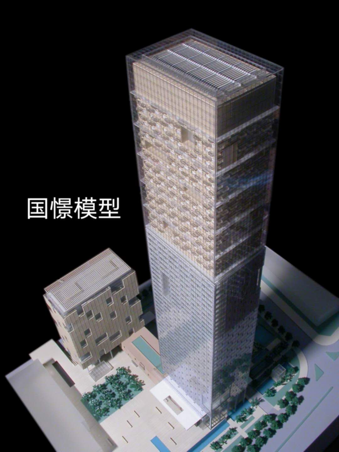 赞皇县建筑模型